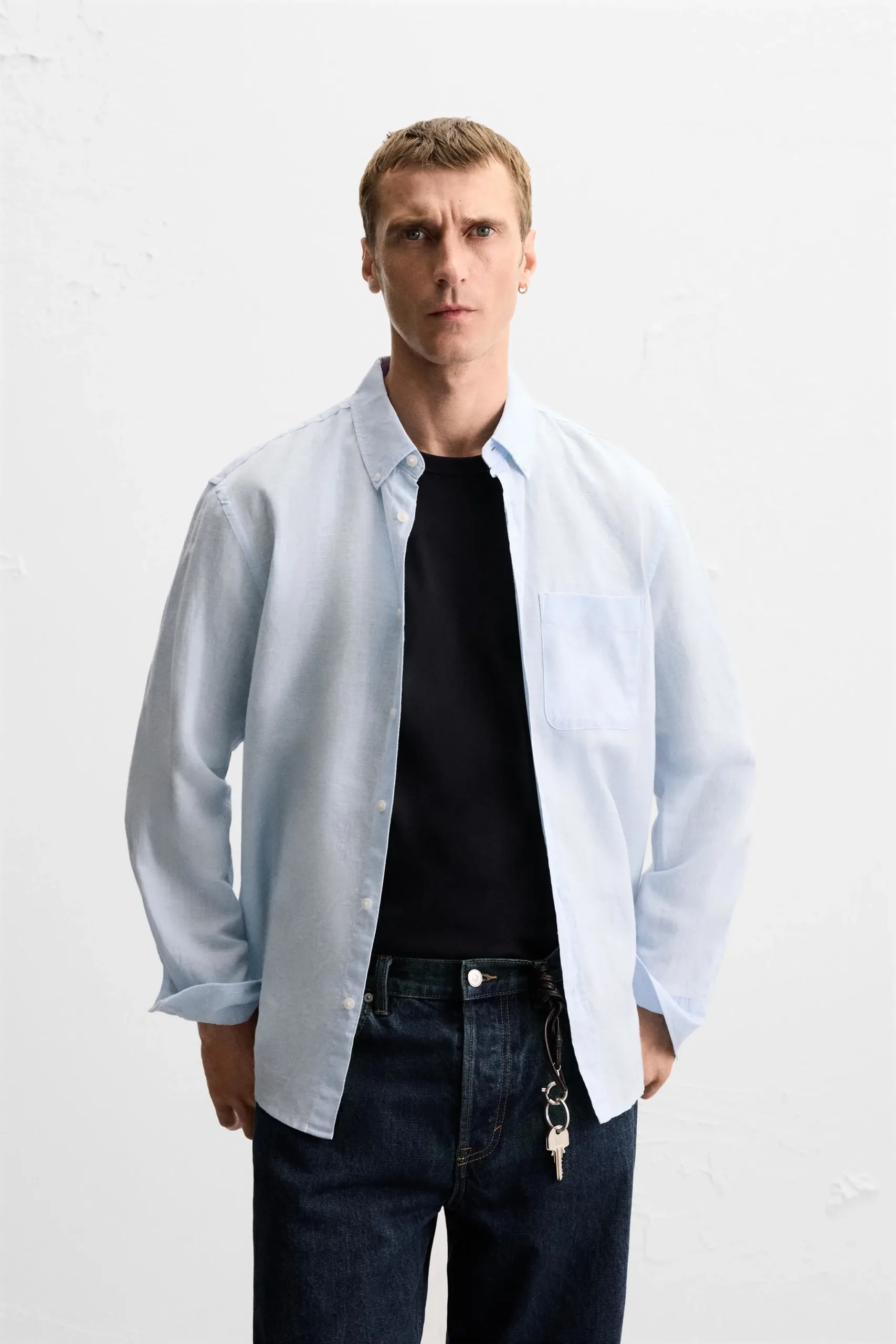 COTTON - LINEN SHIRT