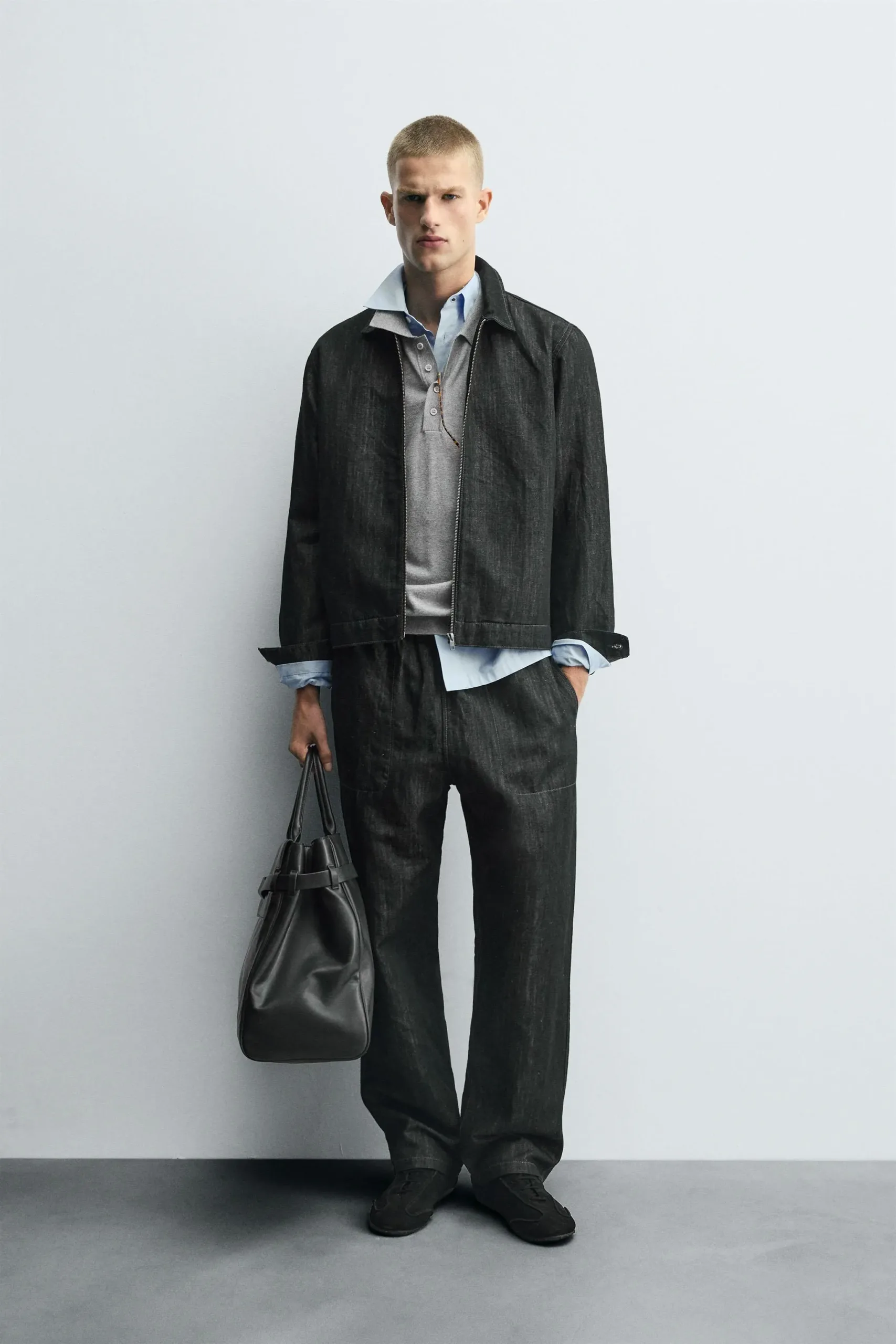 RELAXED FIT DENIM JACKET