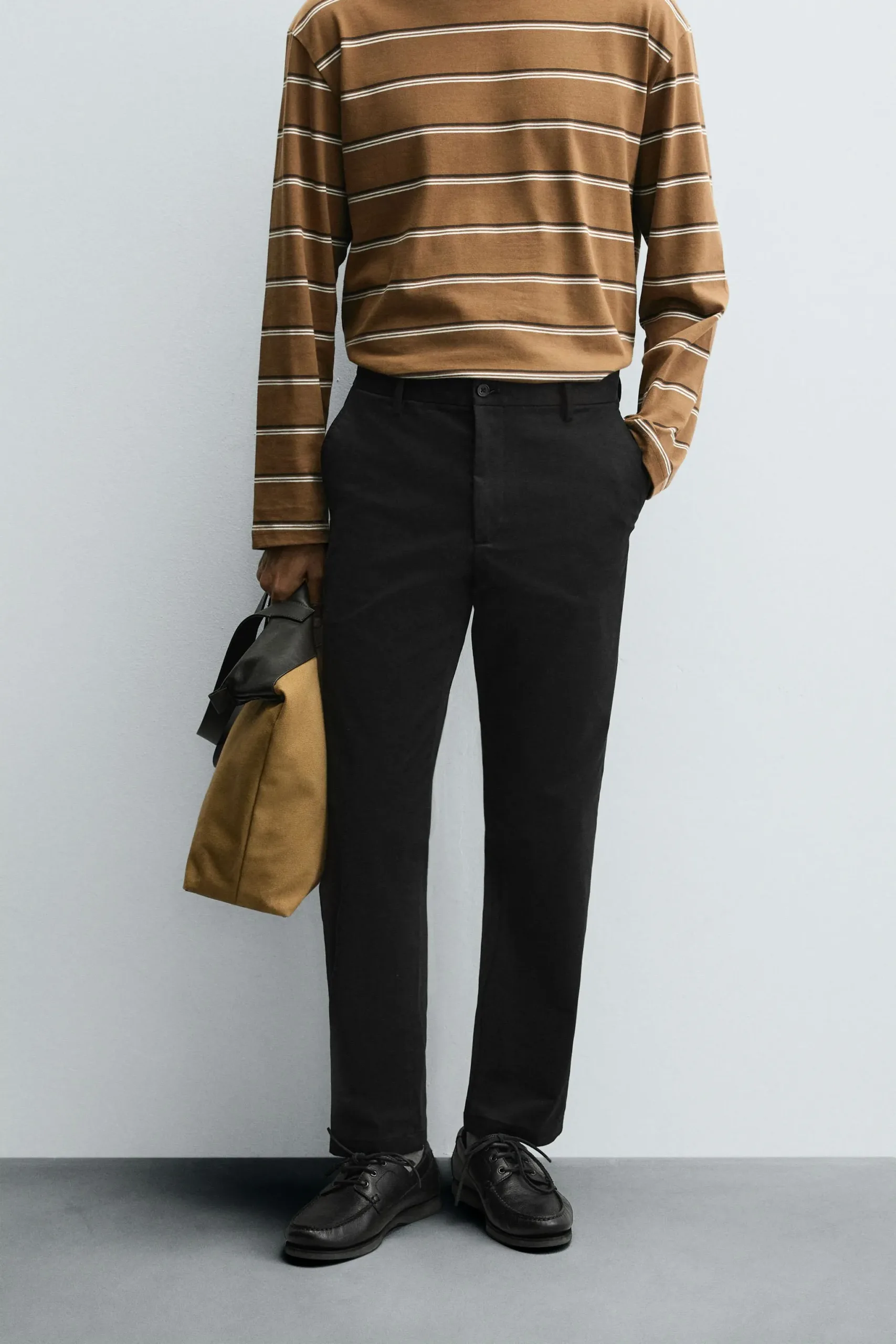 SLIM FIT CHINO TROUSERS